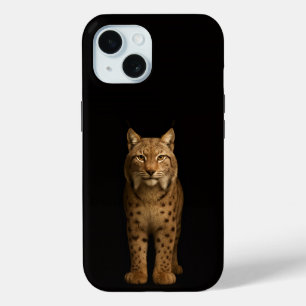 Black 4 Luxe iPhone 15 Case, Silent Lynx Case