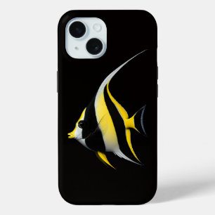 Black 4 Luxe iPhone 15 Mate, Moorish Idol Case