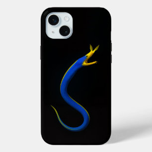 Black 4 Luxe iPhone 15 Plus, Blue Ribbon Eel iPhone 15 Mini Case