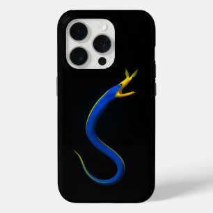 Black 4 Luxe iPhone 15 Pro Mate, Blue Ribbon Eel iPhone 15 Pro Case