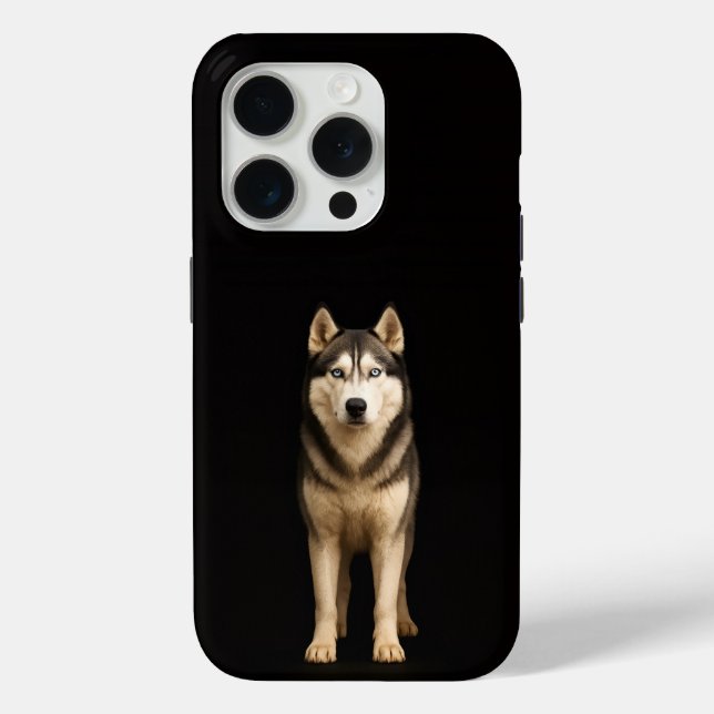 Black 4 Luxe iPhone 15 Pro Mate Icy Elite Husky Case-Mate iPhone Case (Back)