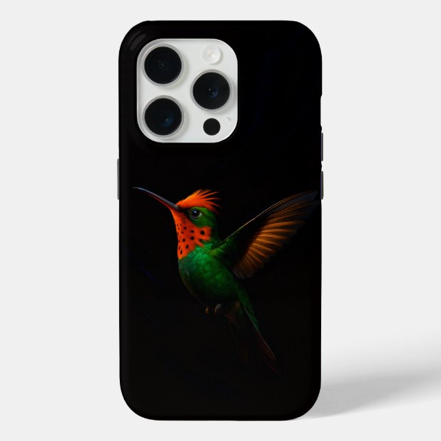 Black 4 Luxe iPhone 15 Pro Mate, Tufted Coquette Case-Mate iPhone Case (Back)