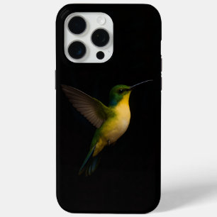 Black 4 Luxe iPhone 15 Pro Max Case, Flying Bird iPhone 15 Pro Max Case