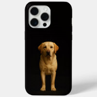 Black 4 Luxe iPhone 15 Pro Max Minimalist Labrador