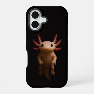 Black 4 Luxe iPhone 16 Case-Mate, Axolotl Case