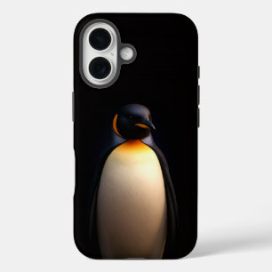 Black 4 Luxe iPhone 16 Case-Mate, Emperor Penguin iPhone 16 Case