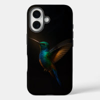Black 4 Luxe iPhone 16 Case-Mate, Flying Bird
