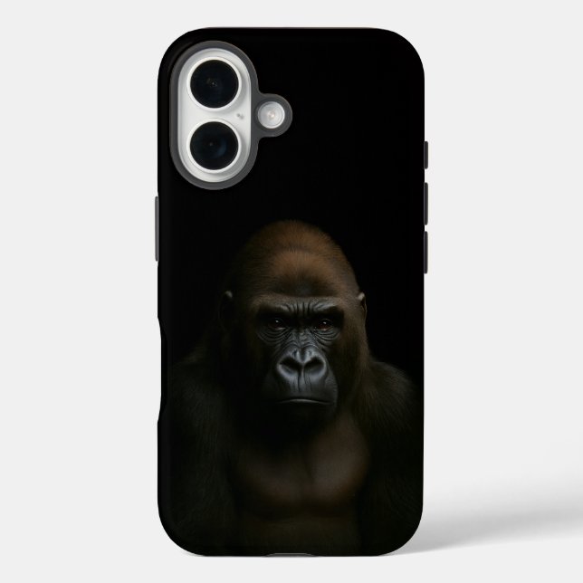 Black 4 Luxe iPhone 16 Case-Mate, Gorilla Case-Mate iPhone Case (Back)