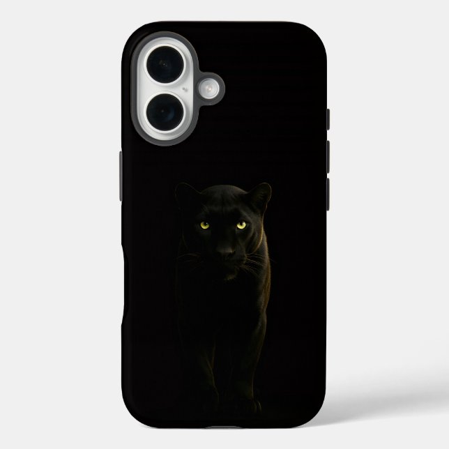 Black 4 Luxe iPhone 16 Mate, Black Panther Case-Mate iPhone Case (Back)