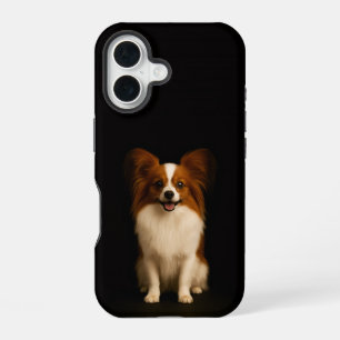 Black 4 Luxe iPhone 16 Mate, Refined Papillon Case