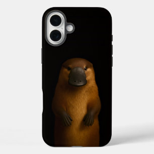 Black 4 Luxe iPhone 16 Plus, Elegant Platypus Plus Case