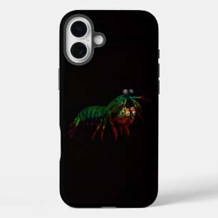 Black 4 Luxe iPhone 16 Plus, Mantis Shrimp iPhone 16 Plus Case