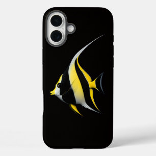 Black 4 Luxe iPhone 16 Plus Mate, Moorish Idol Case