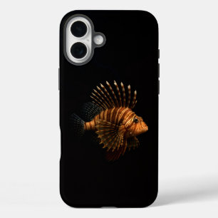 Black 4 Luxe iPhone 16 Plus, Red Lionfish Plus Case
