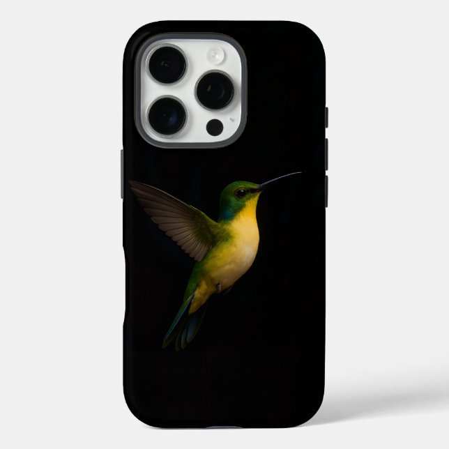 Black 4 Luxe iPhone 16 Pro Case-Mate, Flying Bird Case-Mate iPhone Case (Back)