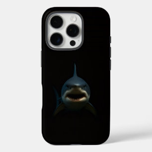 Black 4 Luxe iPhone 16 Pro, Great White Shark iPhone 16 Pro Case