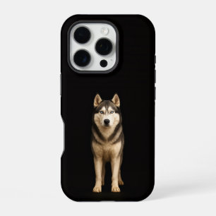 Black 4 Luxe iPhone 16 Pro, Icy Elite Husky Pro Case