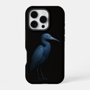Black 4 Luxe iPhone 16 Pro, Little Blue Heron Pro Case