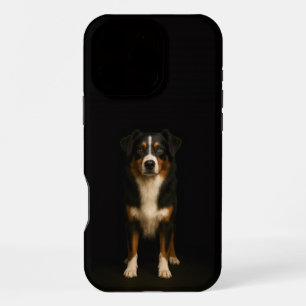 Black 4 Luxe iPhone 16 Pro Max, Aussie Shepherd Max Case