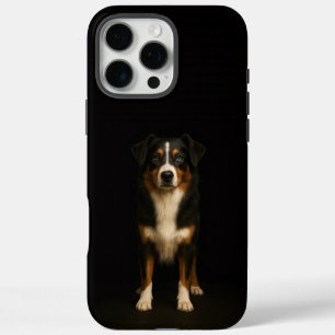 Black 4 Luxe iPhone 16 Pro Max, Aussie Shepherd Max Case