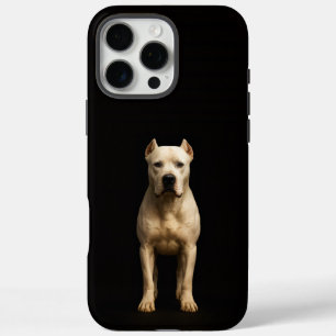 Black 4 Luxe iPhone 16 Pro Max Bold Dogo Argentino iPhone 16 Pro Max Case