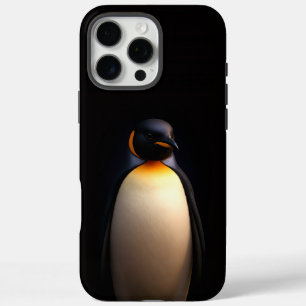 Black 4 Luxe iPhone 16 Pro Max, Emperor Penguin iPhone 16 Pro Max Case