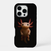 Black 4 Luxe iPhone 16 Pro, Mexican Axolotl