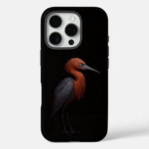 Black 4 Luxe iPhone 16 Pro, Reddish Egret iPhone 16 Pro Case