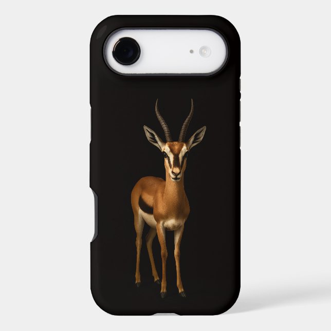 Black 4 Luxe iPhone 17 Air, Elegant Gazella (Verso)