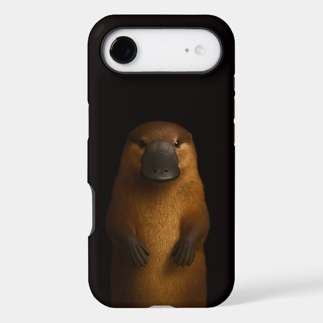 Black 4 Luxe iPhone 17 Air, Elegant Platypus (Back)