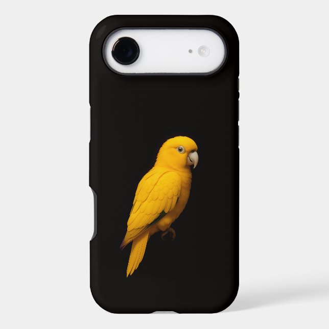Black 4 Luxe iPhone 17 Air Golden Parakeet (Back)