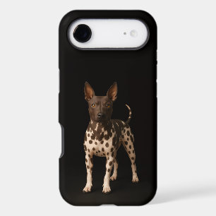 Black 4 Luxe iPhone 17 Air, Hairless Terrier Dog