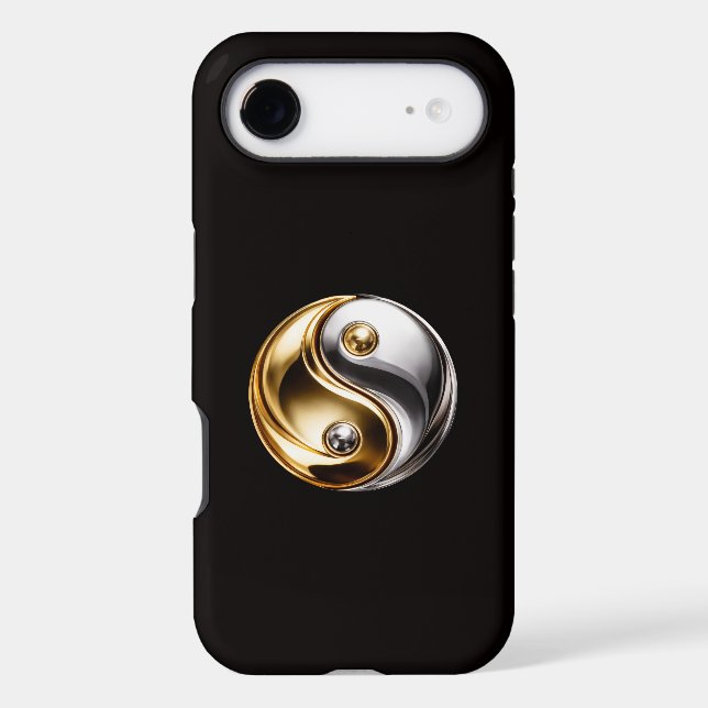 Black 4 Luxe iPhone 17 Air, Harmony Yin Yang (Back)