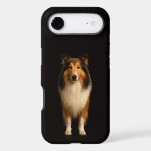 Black 4 Luxe iPhone 17 Air, Loyal Collie Dog