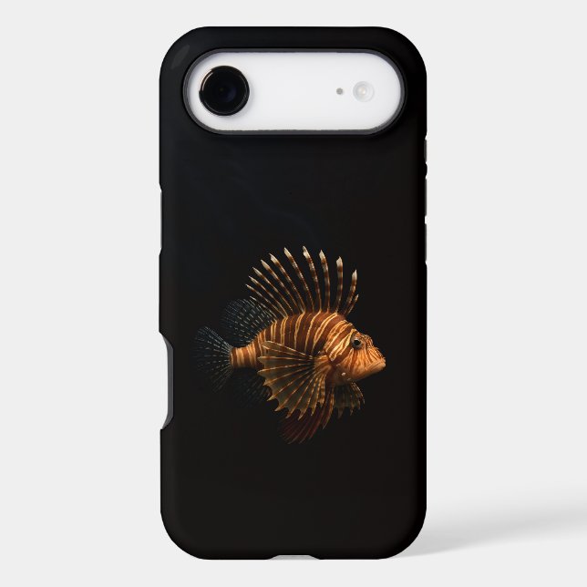 Black 4 Luxe iPhone 17 Air Red Lionfish (Back)