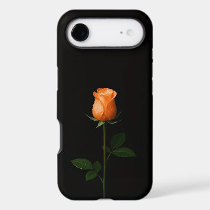 Black 4 Luxe iPhone 17 Air, Sunset Orange Rose
