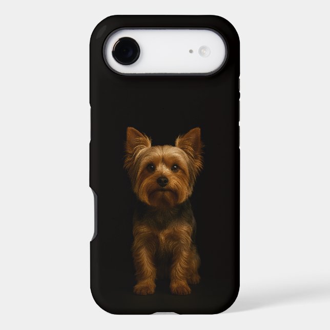 Black 4 Luxe iPhone 17 Air, Yorkshire Terrier (Back)