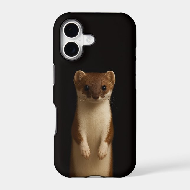 Black 4 Luxe iPhone 17 Mate Elegant Weasel (Back)
