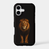 Black 4 Luxe iPhone 17 Mate, Majestic Lion