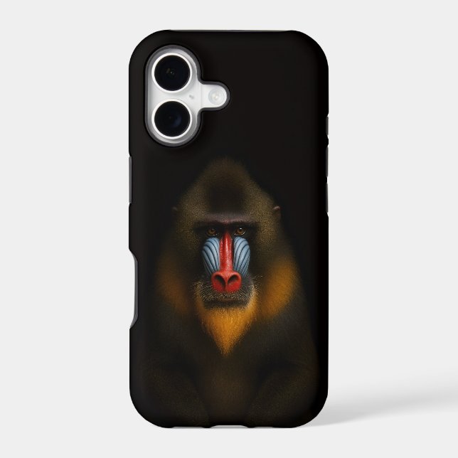 Black 4 Luxe iPhone 17 Mate Mandrill Monkey (Back)