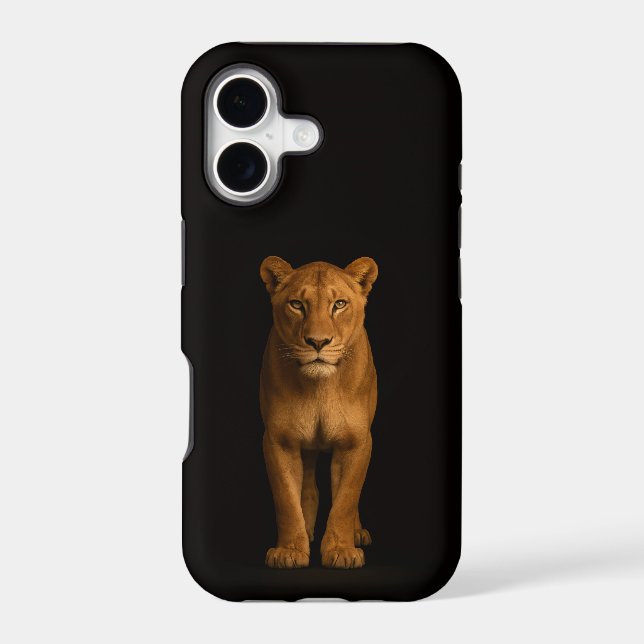 Black 4 Luxe iPhone 17 Mate, Noble Lioness (Back)