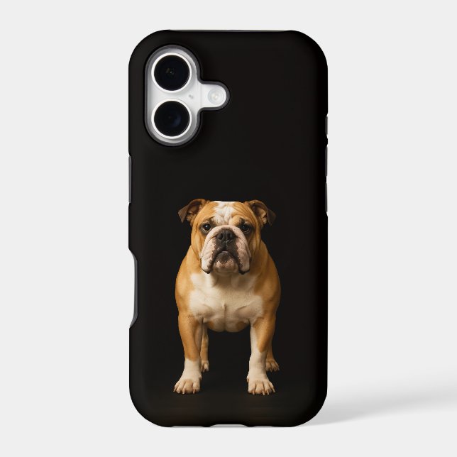 Black 4 Luxe iPhone 17 Mate, Stamina Bulldog (Verso)