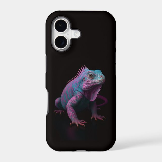 Black 4 Luxe iPhone 17 Mate Tropical Iguana (Back)