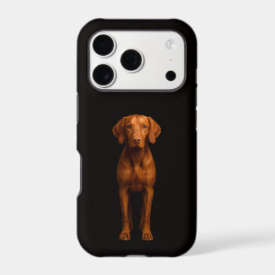 Black 4 Luxe iPhone 17 Pro, Agile Vizsla Dog