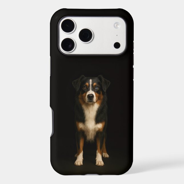 Black 4 Luxe iPhone 17 Pro Max, Aussie Shepherd (Verso)
