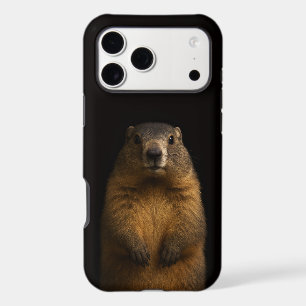 Black 4 Luxe iPhone 17 Pro Max, Fluffy Marmot