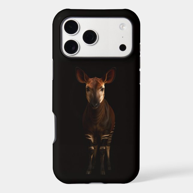Black 4 Luxe iPhone 17 Pro Max, Forest Okapi (Verso)