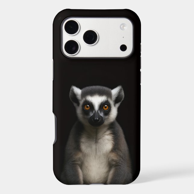 Black 4 Luxe iPhone 17 Pro Max, Gentle Lemur (Verso)