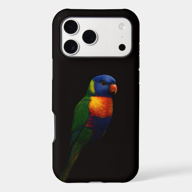 Black 4 Luxe iPhone 17 Pro Max Lorikeet Rainbow  (Back)