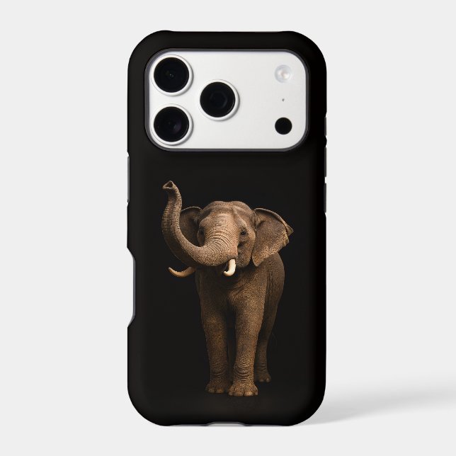 Black 4 Luxe iPhone 17 Pro, Mighty Elephant (Verso)